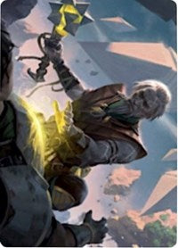 Expedition Healer Art Card [Zendikar Rising Art Series] | Good Games Cannington