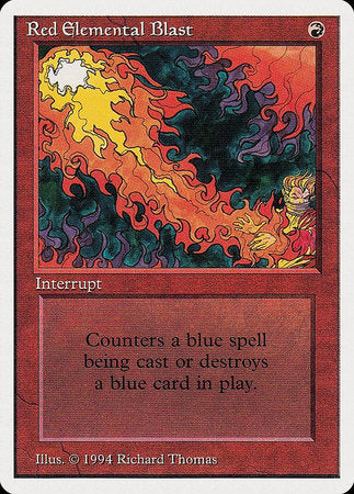 Red Elemental Blast [Summer Magic / Edgar] | Good Games Cannington
