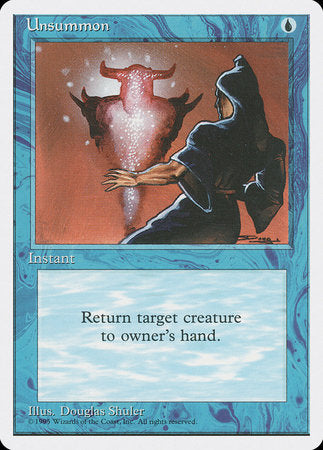Unsummon [Fourth Edition] | Good Games Cannington