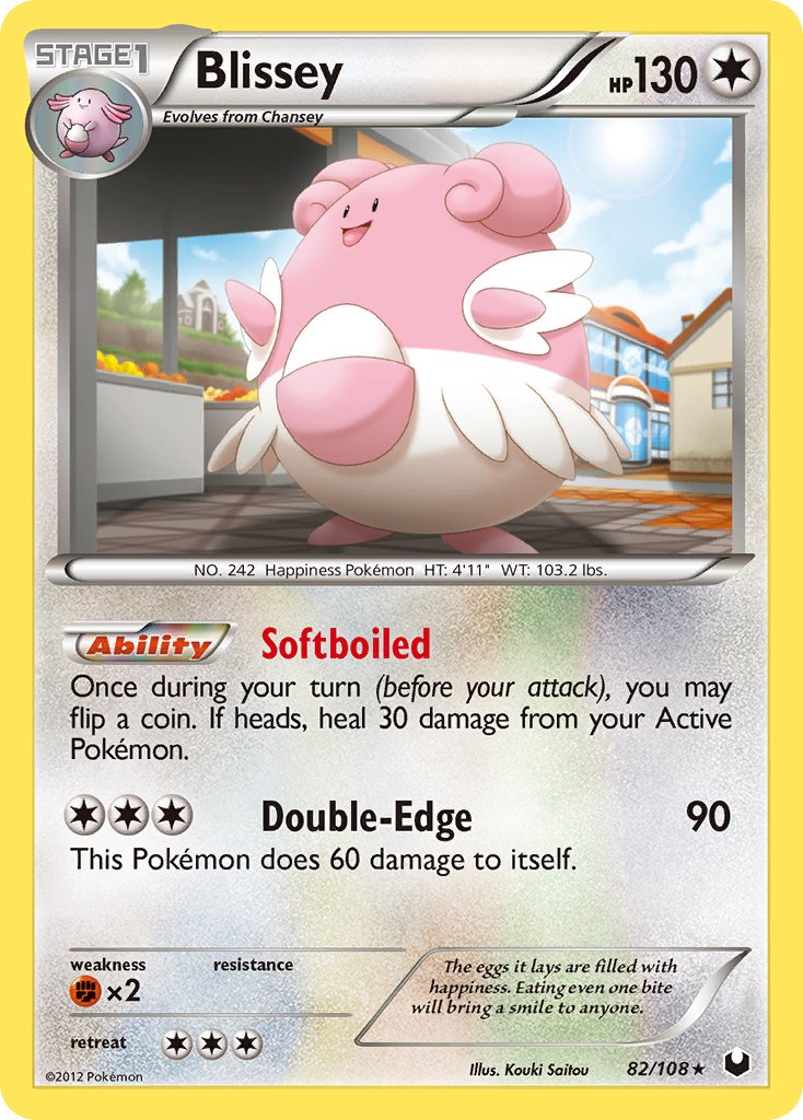 Blissey (82/108) (Battle Arena Deck Exclusive) (Theme Deck Exclusive) [Black & White: Dark Explorers] | Good Games Cannington
