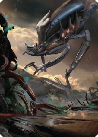 Swamp (2) Art Card [The Brothers' War Art Series] | Good Games Cannington