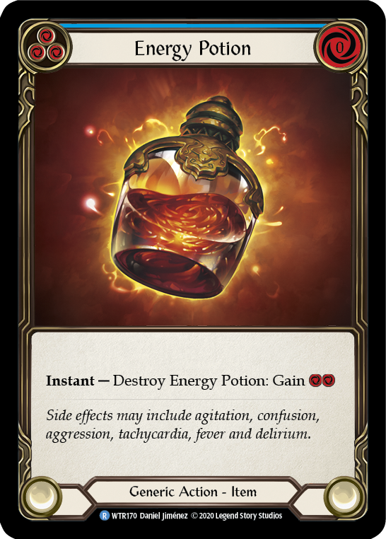 Energy Potion [U-WTR170] (Welcome to Rathe Unlimited)  Unlimited Rainbow Foil | Good Games Cannington