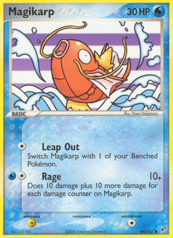 Magikarp (64/107) [EX: Deoxys] | Good Games Cannington