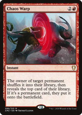 Chaos Warp [Commander Anthology Volume II] | Good Games Cannington