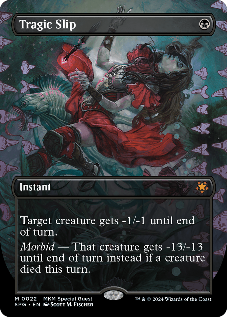 Tragic Slip (Borderless) [Murders at Karlov Manor Special Guests] | Good Games Cannington