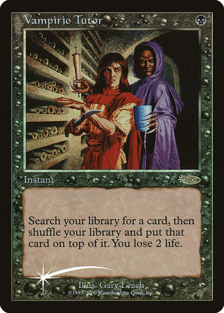 Vampiric Tutor [Judge Gift Cards 2000] | Good Games Cannington