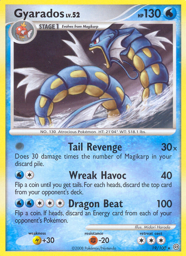 Gyarados (19/100) [Diamond & Pearl: Stormfront] | Good Games Cannington