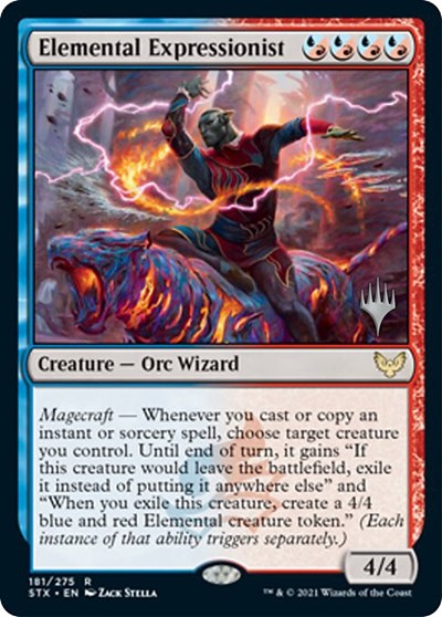 Elemental Expressionist (Promo Pack) [Strixhaven: School of Mages Promos] | Good Games Cannington