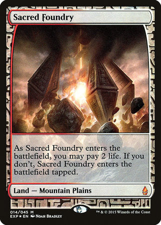 Sacred Foundry [Zendikar Expeditions] | Good Games Cannington