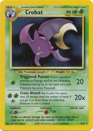 Crobat (4/64) [Neo Revelation Unlimited] | Good Games Cannington