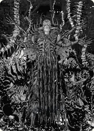 Nissa, Ascended Animist Art Card [Phyrexia: All Will Be One Art Series] | Good Games Cannington