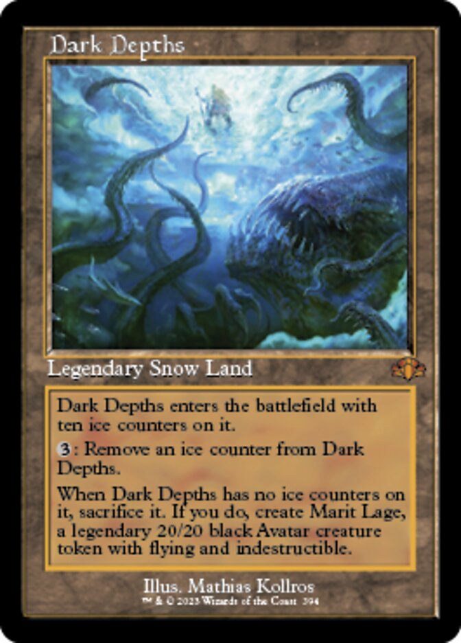 Dark Depths (Retro) [Dominaria Remastered] | Good Games Cannington
