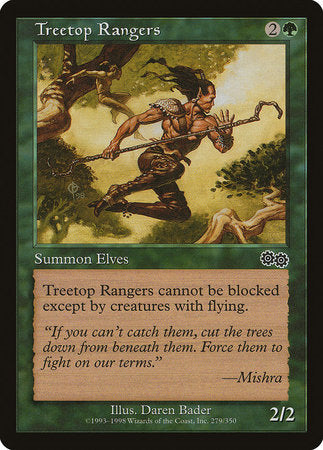 Treetop Rangers [Urza's Saga] | Good Games Cannington