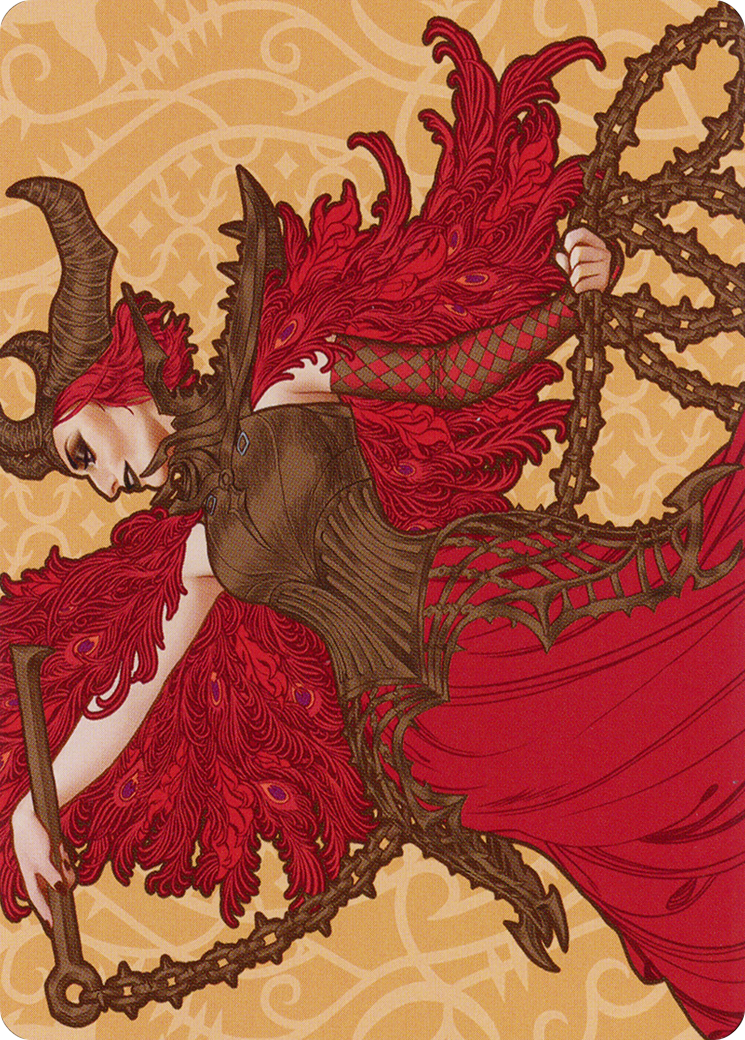 Judith, the Scourge Diva Art Card [March of the Machine Art Series] | Good Games Cannington