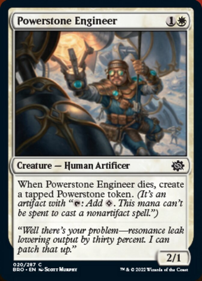 Powerstone Engineer [The Brothers' War] | Good Games Cannington