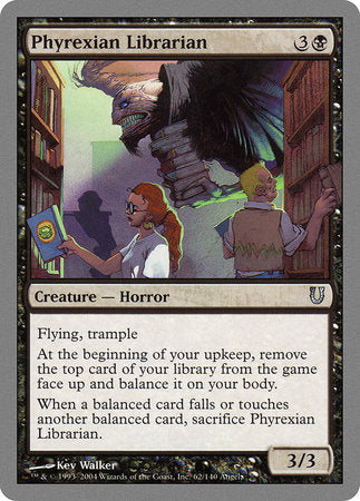 Phyrexian Librarian [Unhinged] | Good Games Cannington