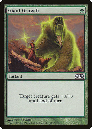 Giant Growth [Magic 2011] | Good Games Cannington