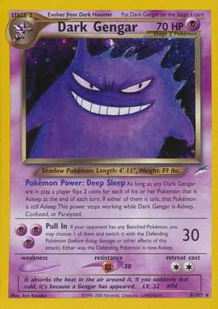 Dark Gengar (6/105) [Neo Destiny Unlimited] | Good Games Cannington