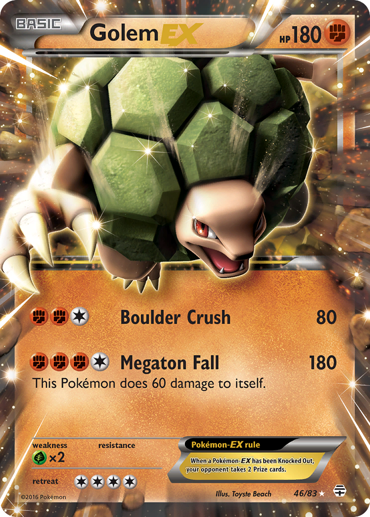 Golem EX (46/83) [XY: Generations] | Good Games Cannington
