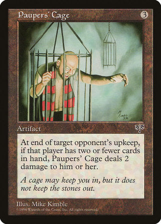 Paupers' Cage [Mirage] | Good Games Cannington