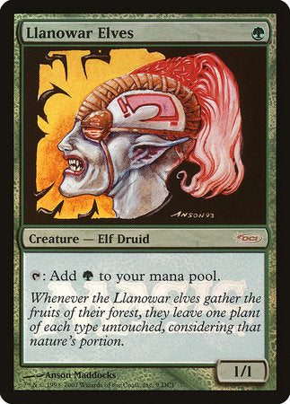 Llanowar Elves [Gateway 2007] | Good Games Cannington