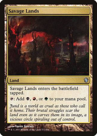 Savage Lands [Commander 2013] | Good Games Cannington