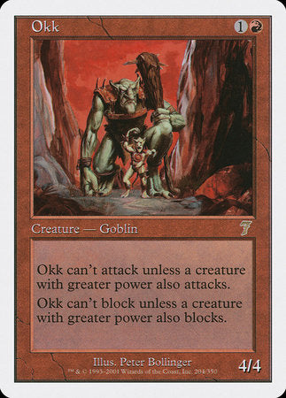 Okk [Seventh Edition] | Good Games Cannington