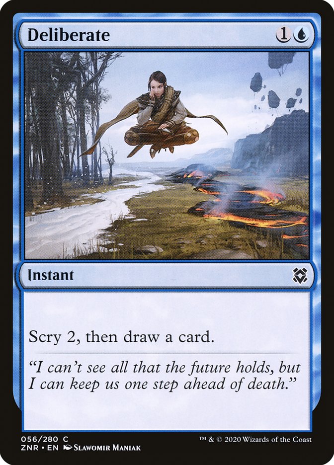 Deliberate [Zendikar Rising] | Good Games Cannington