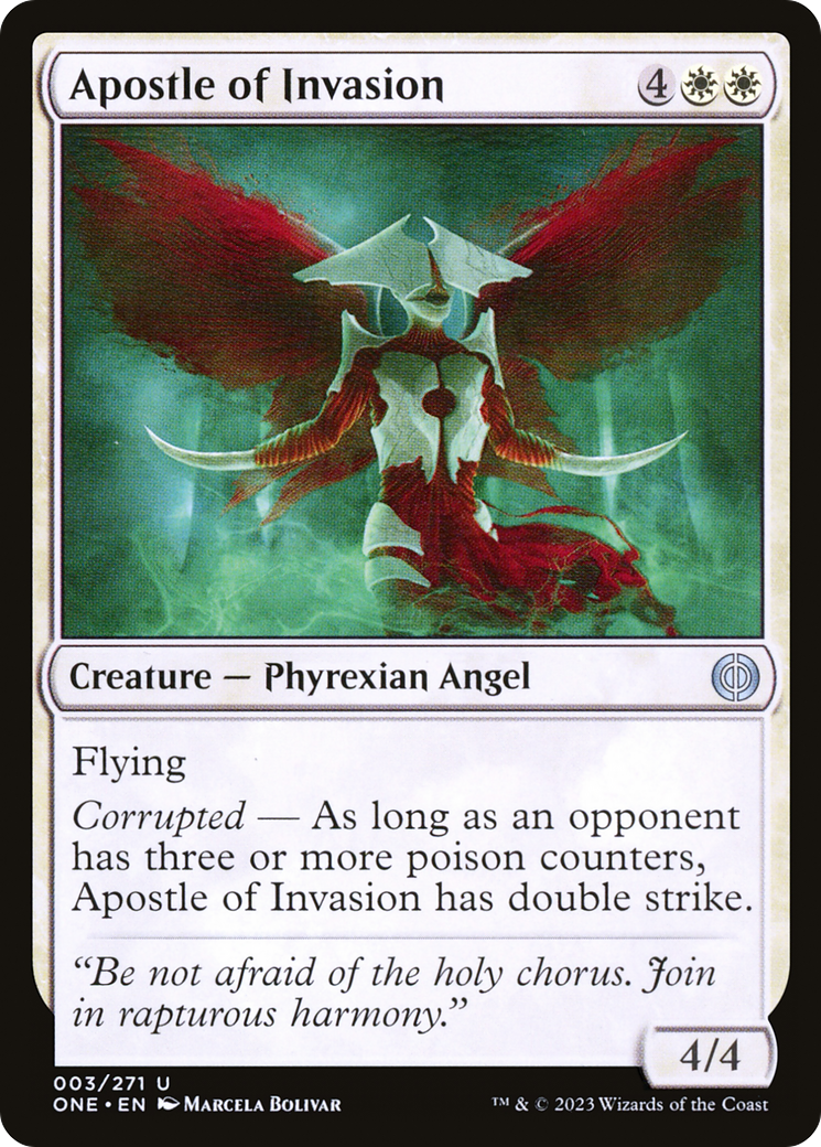 Apostle of Invasion [Phyrexia: All Will Be One] | Good Games Cannington