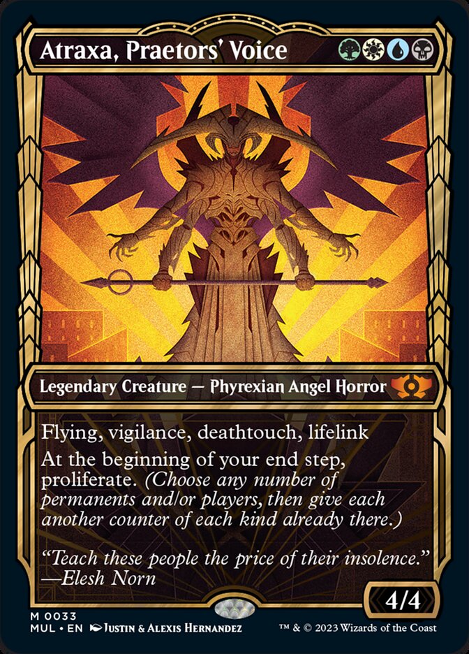 Atraxa, Praetors' Voice [Multiverse Legends] | Good Games Cannington