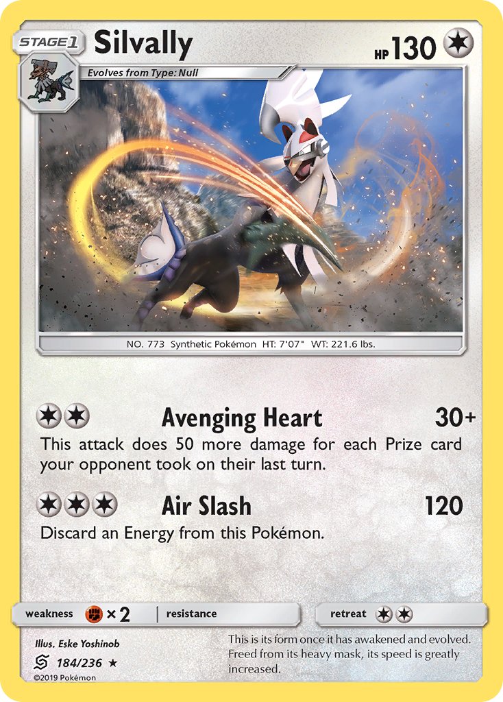 Silvally (184/236) (Theme Deck Exclusive) [Sun & Moon: Unified Minds] | Good Games Cannington