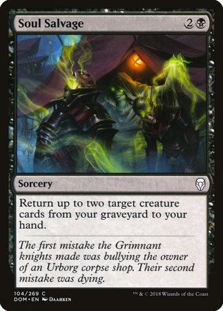 Soul Salvage [Dominaria] | Good Games Cannington