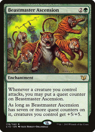 Beastmaster Ascension [Commander 2015] | Good Games Cannington