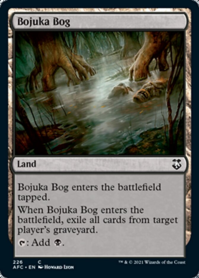 Bojuka Bog [Dungeons & Dragons: Adventures in the Forgotten Realms Commander] | Good Games Cannington