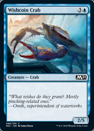 Wishcoin Crab [Core Set 2021] | Good Games Cannington