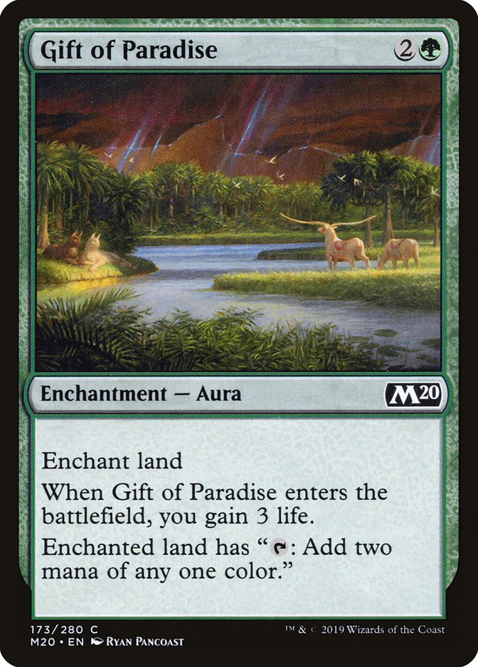 Gift of Paradise [Core Set 2020] | Good Games Cannington