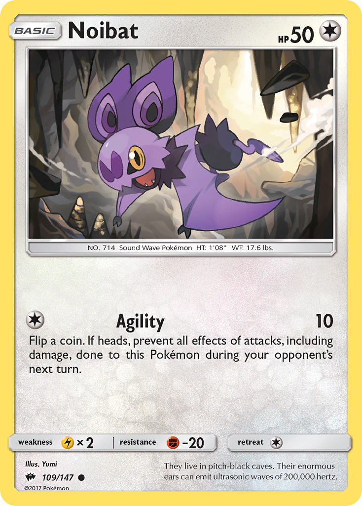 Noibat (109/147) [Sun & Moon: Burning Shadows] | Good Games Cannington