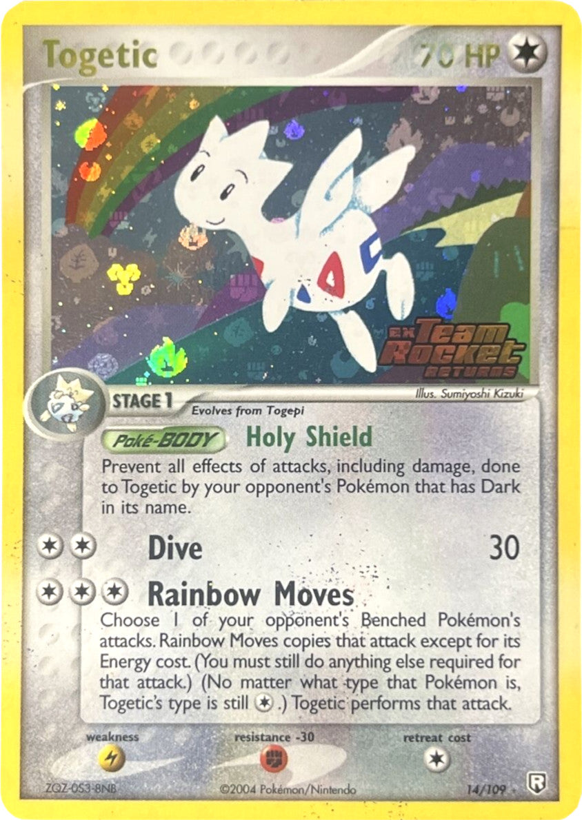 Togetic (14/109) (Stamped) [EX: Team Rocket Returns] | Good Games Cannington