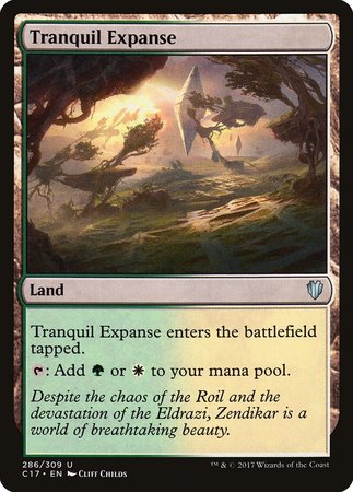Tranquil Expanse [Commander 2017] | Good Games Cannington