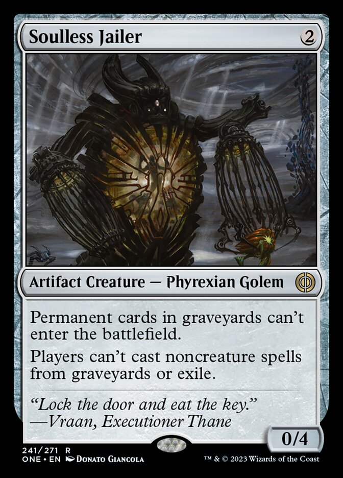 Soulless Jailer [Phyrexia: All Will Be One] | Good Games Cannington