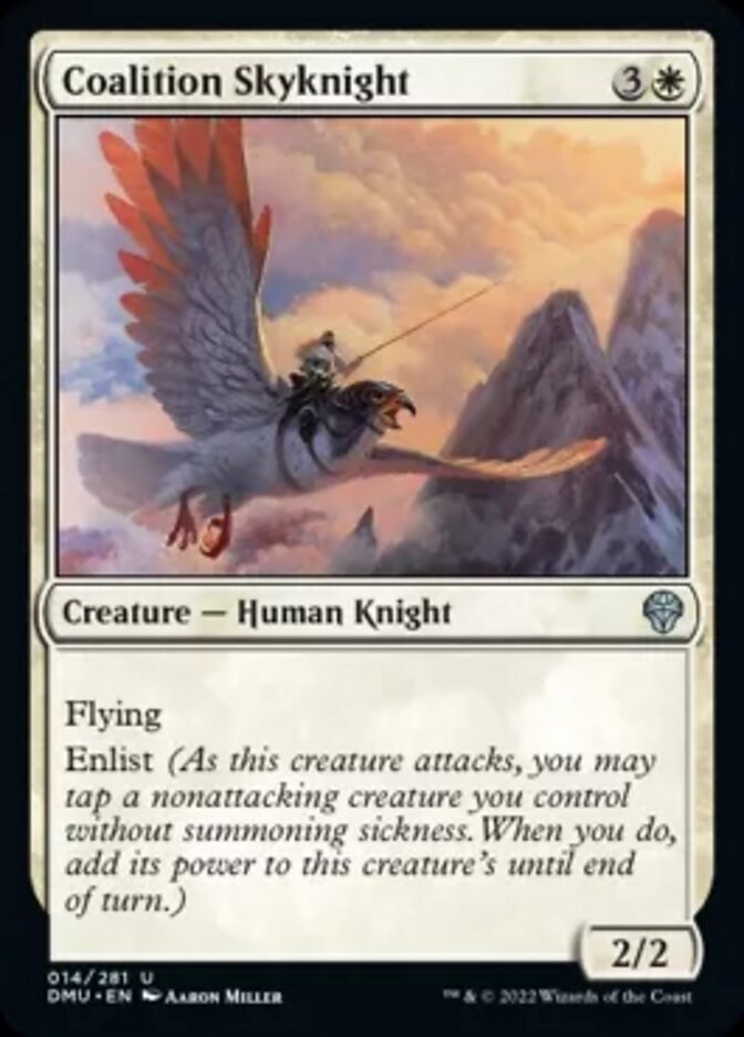 Coalition Skyknight [Dominaria United] | Good Games Cannington