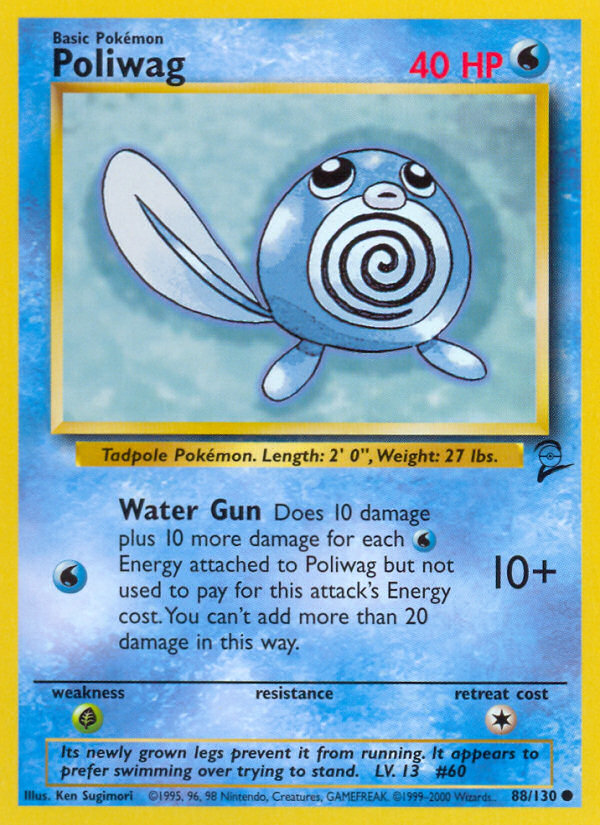 Poliwag (88/130) [Base Set 2] | Good Games Cannington