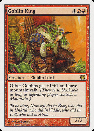 Goblin King [Ninth Edition] | Good Games Cannington