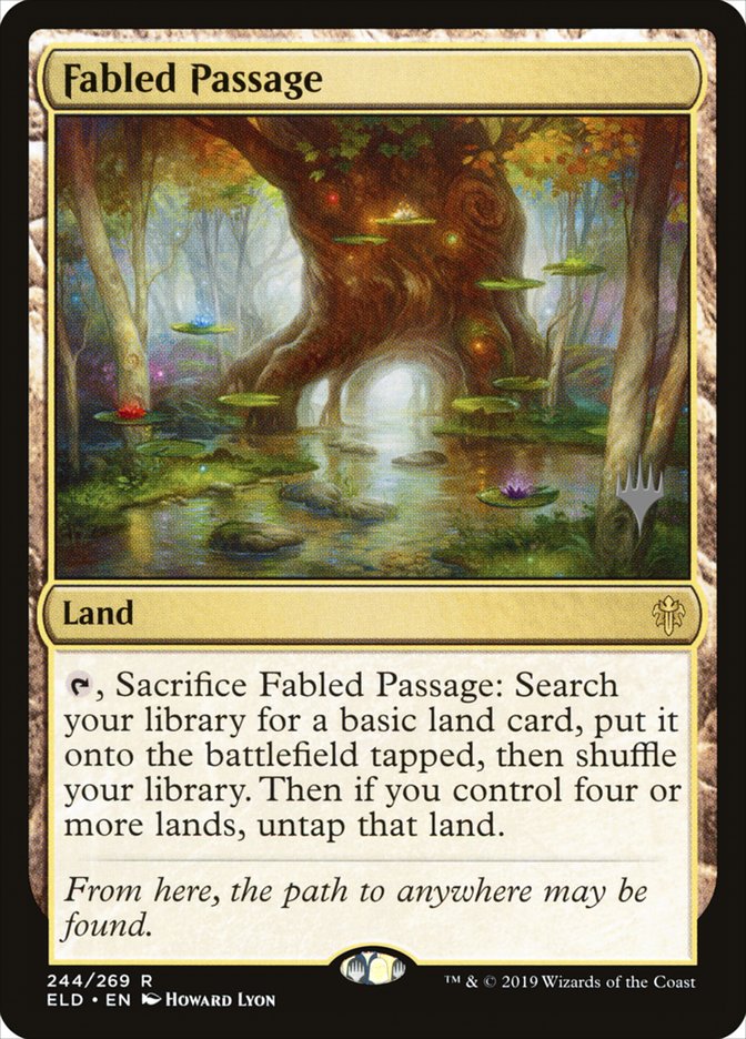 Fabled Passage (Promo Pack) [Throne of Eldraine Promos] | Good Games Cannington