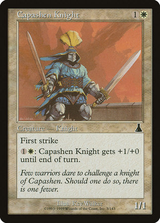 Capashen Knight [Urza's Destiny] | Good Games Cannington