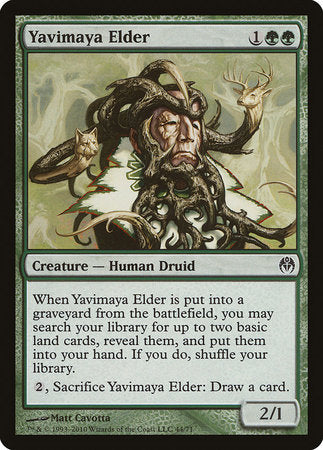 Yavimaya Elder [Duel Decks: Phyrexia vs. the Coalition] | Good Games Cannington