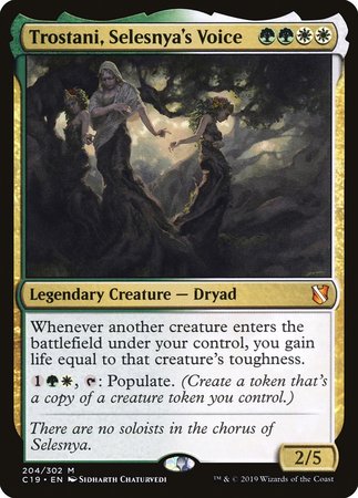 Trostani, Selesnya's Voice [Commander 2019] | Good Games Cannington