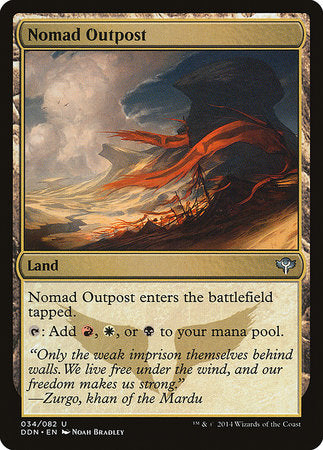 Nomad Outpost [Duel Decks: Speed vs. Cunning] | Good Games Cannington