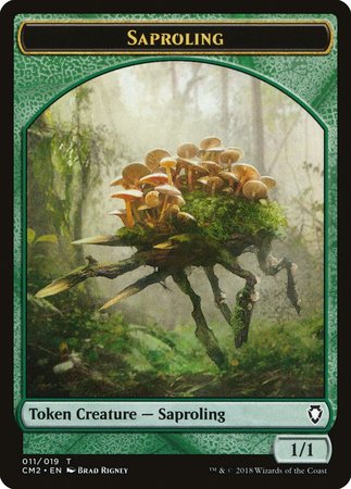 Saproling Token [Commander Anthology Volume II Tokens] | Good Games Cannington