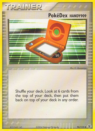 PokeDex HANDY909 (96/112) [EX: FireRed & LeafGreen] | Good Games Cannington